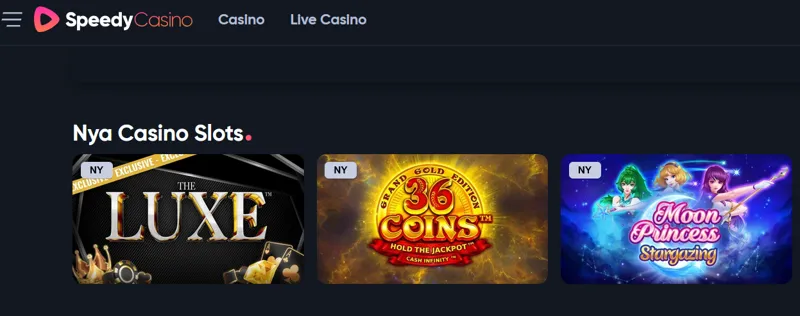 Maxa spelupplevelsen med casino online på Speedy Casino